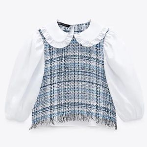 ZARA Combination Textures Shirt